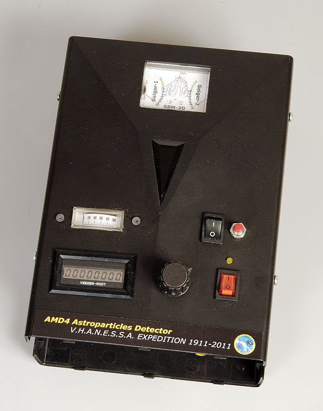 AMD4 astroparticles Geiger counter